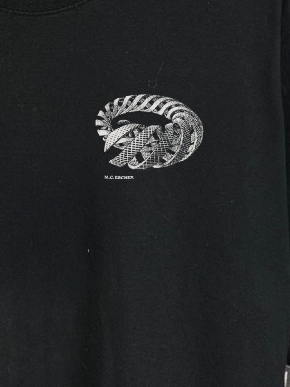 Rare MC Escher Washed Black Tee - Picture 2 of 5